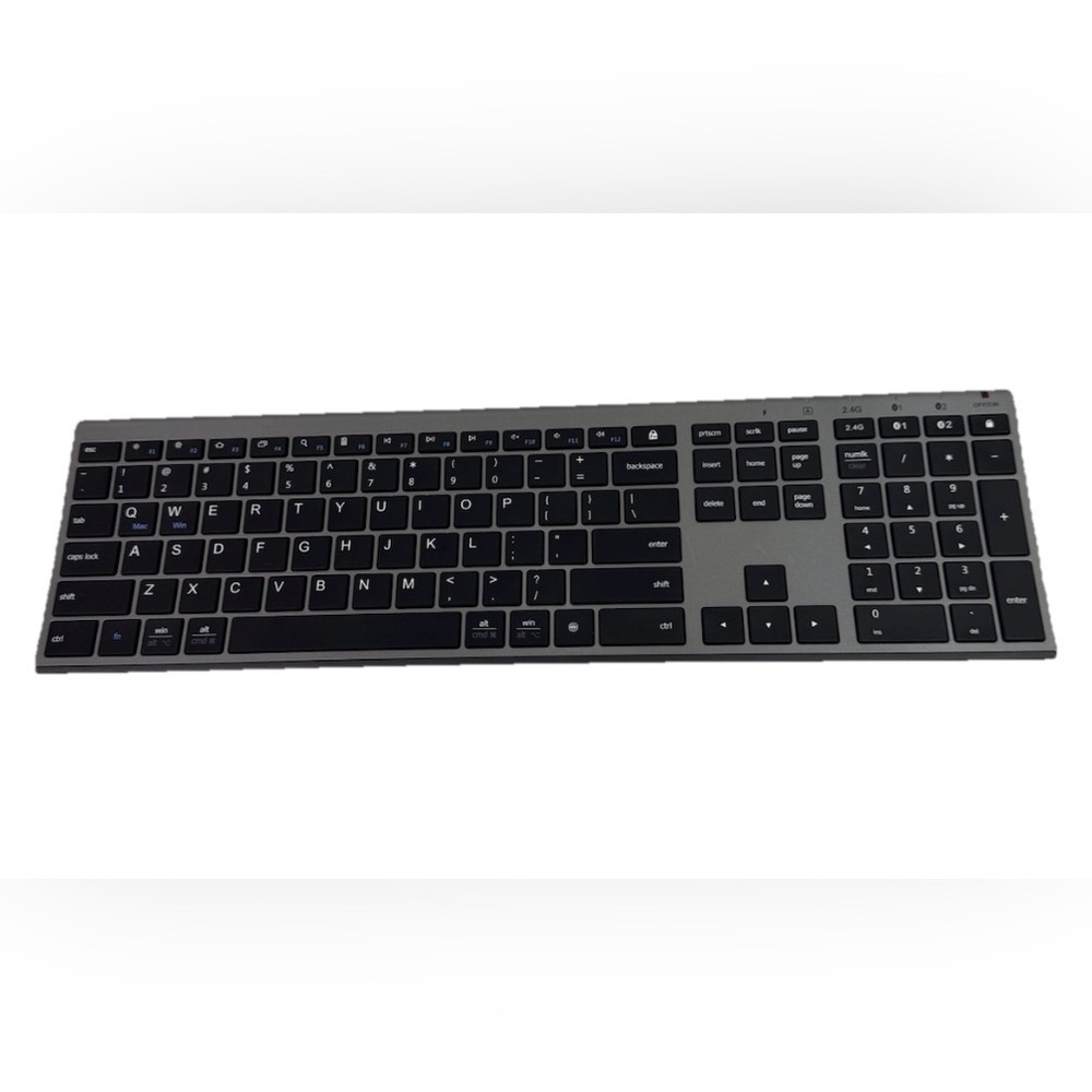 iClever DK03 Bluetooth Keyboard - 2.4G Wireless Keyboard Rechargeable